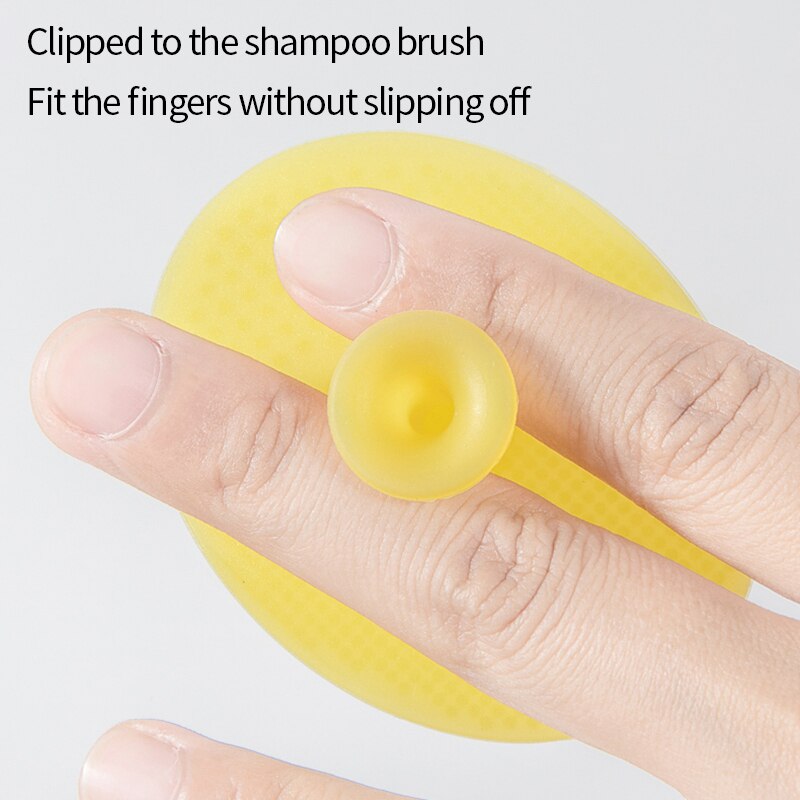 Silicone Soft Baby Bath Massage Brush: Gentle .
