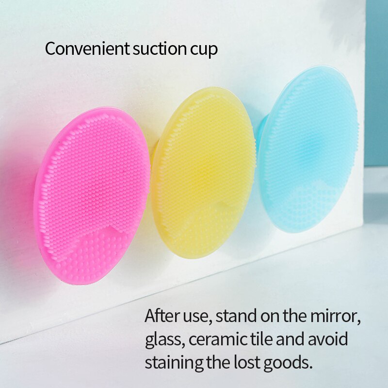 Silicone Soft Baby Bath Massage Brush: Gentle .