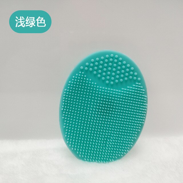 Silicone Soft Baby Bath Massage Brush: Gentle .