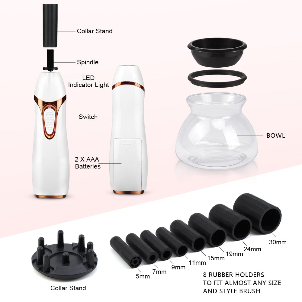 Makeup Brush Cleaner & Dryer | Automatic & Efficient .
