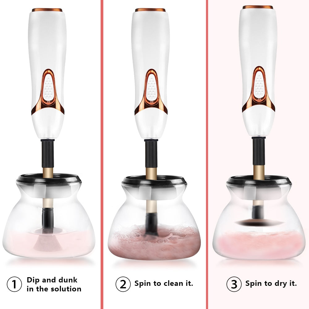 Makeup Brush Cleaner & Dryer | Automatic & Efficient .