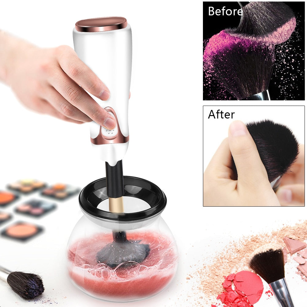 Makeup Brush Cleaner & Dryer | Automatic & Efficient .