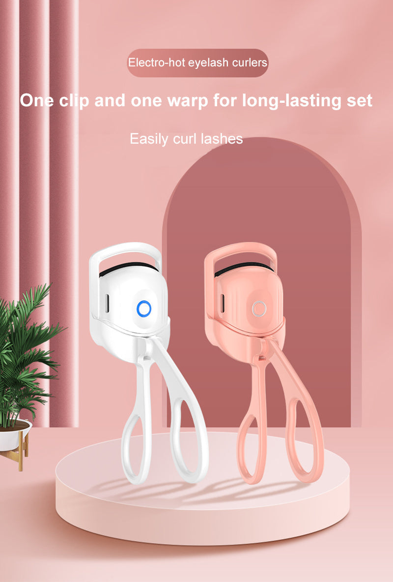 Heated Eyelash Curler - Beautifully Curled Lashes .
