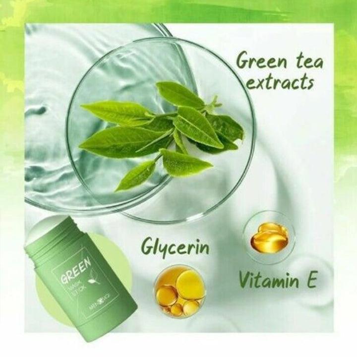 Green Tea Cleansing Mask Stick .