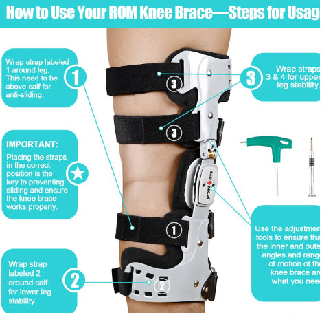 Knee Brace PRO: Advanced Orthotic Support .