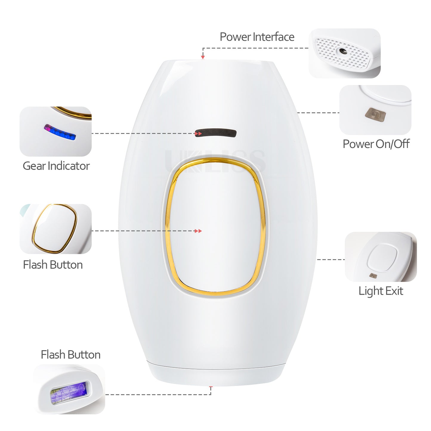 Effective At-Home Hair Removal Set .