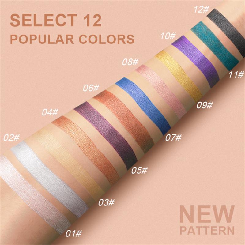 12 Colors Eyeshadow Pencil Set                                       .