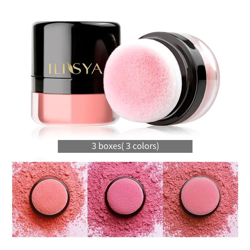 Face Blusher Powder - Radiant Glow & Long-Lasting Color              .